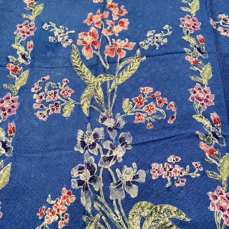 SBVA04B01 - Sarung Encim / Batik Encim Viscose Cap Kombinasi Tulis Pekalongan