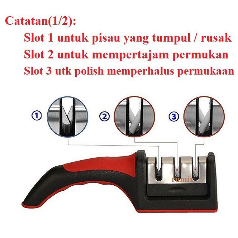 MJ88 Alat Pengasah Pisau Gunting Asahan Pisau Knife Sharpener Swift Super murah