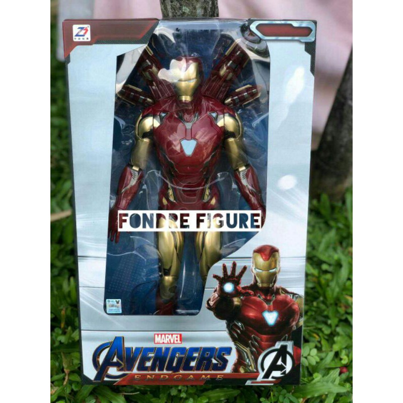 ORIGINAL ZD TOYS IRON MAN MARK MK 85 MK85 JUMBO 1/5 SCALE SHF FIGMA IRONMAN FIGURE ORI