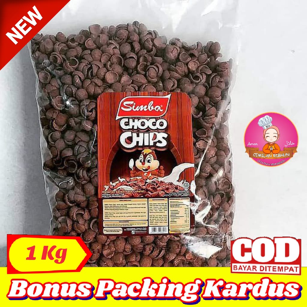 

[1Kg] Koko Krunch Coklat / Choco Chips Simba - Cemilan Ribhun snack kiloan