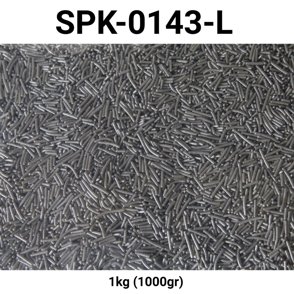 

SPK-0143-L Sprinkles sprinkle sprinkel 1kg 1 kilo meses dark silver yamama baking grosir murah sprinkles cake dekorasi mutiara trimit decoration story sprinklestory sprinklesstory sprinkle story yamama baking