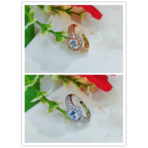 Cincin Xuping Permata Lapis Emas Perhiaan Fashion F15-16