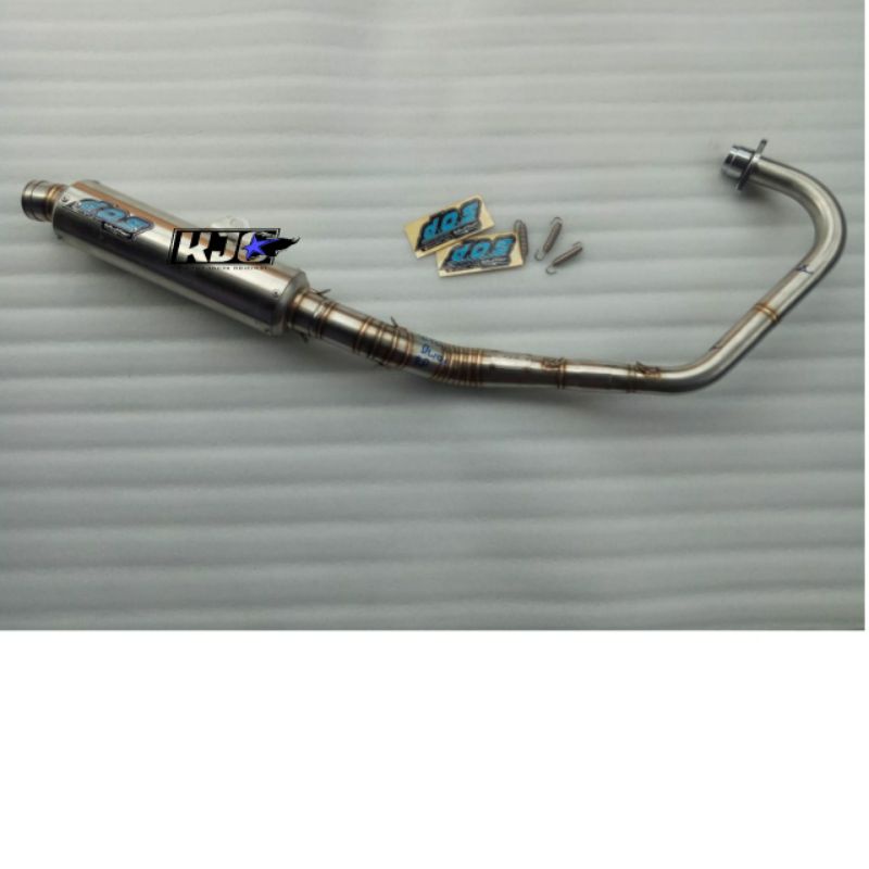Knalpot Dos Muffer CB  GL  Gl Pro HEREX Bulat Harian Touring Original Racing Jogja Ulem Bas