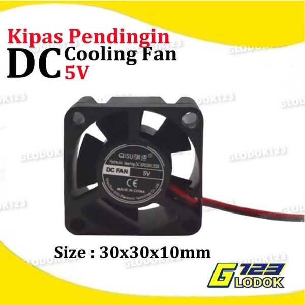 Cooling Fan Mini Kipas Pendingin DC 5V Brushless Raspberry Orange PI