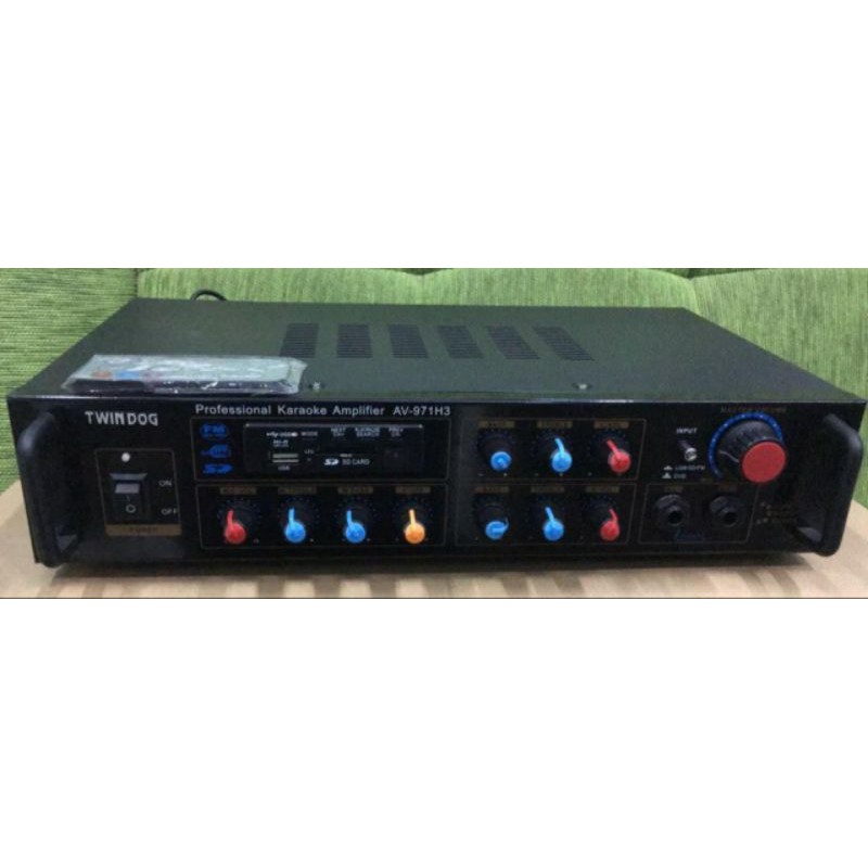 Twindog , TD , AV 971H3 USB  , Twin Dog , Ampli, Amply, Amplifier REMOTE