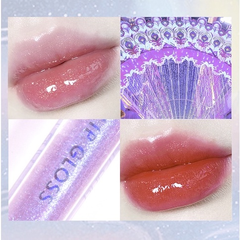 Beauty Glazed Lipstik Shimmer Jelly Lipgloss Cerah Bersinar Glossy Lipgloss