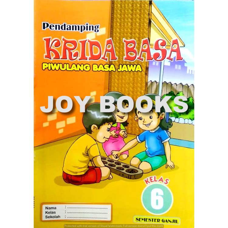 Buku Lks Pendamping Krida Basa Piwulang Basa Jawa Sd Kelas 1 2 3 4 5 6 Shopee Indonesia