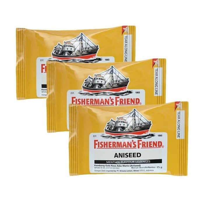 FISHERMAN FRIEND ANISEED(COKLAT)