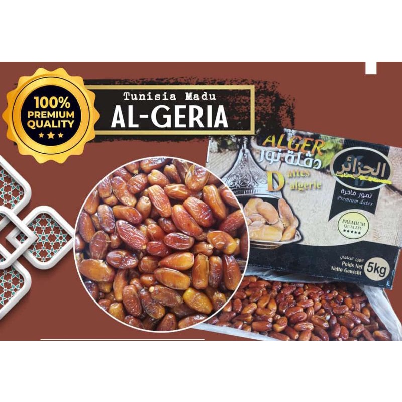 

Kurma Tunisia Madu 1 kg