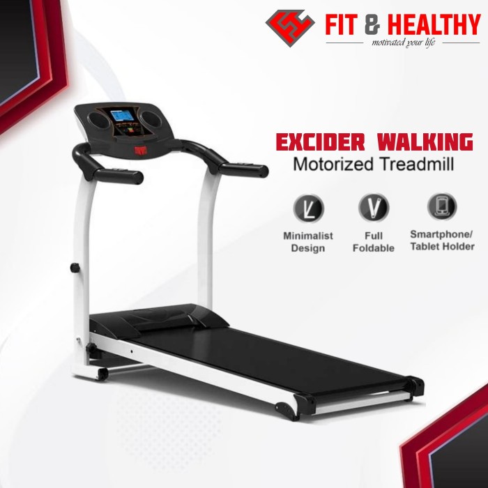 Tramp Treadmill Excider Hanatha Alat Fitness Elektrik