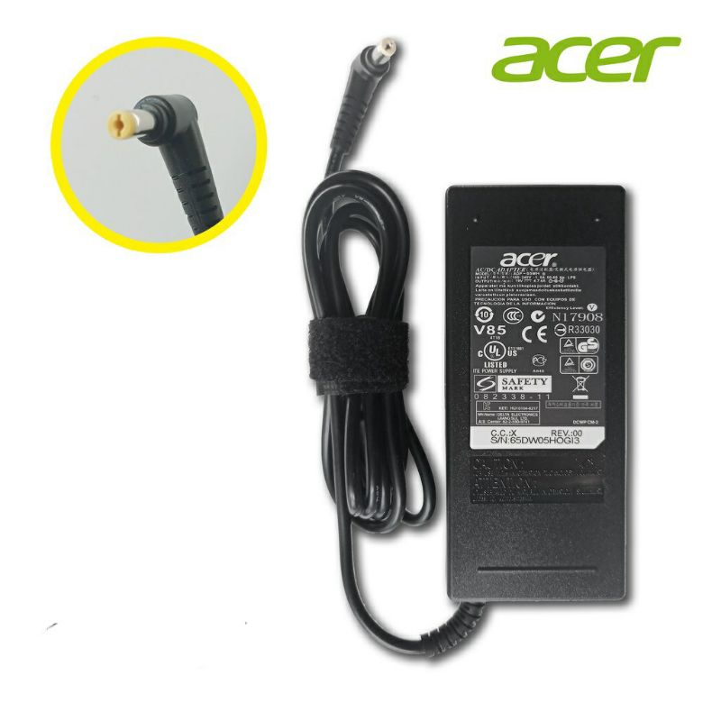 ORIGINAL ADAPTOR  ACER 19V 4.74A (5.5x1.7MM) 4740 4741 4745 4750 4752 4755 4738G 4741G 4745G 4750G 4752G 4755G 4740G 4920G