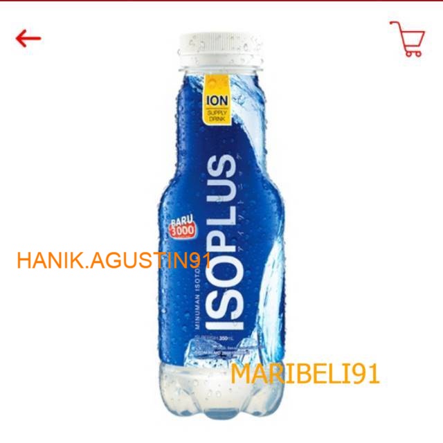 

ISOPLUS MINUMAN ISOTONIK 350ML