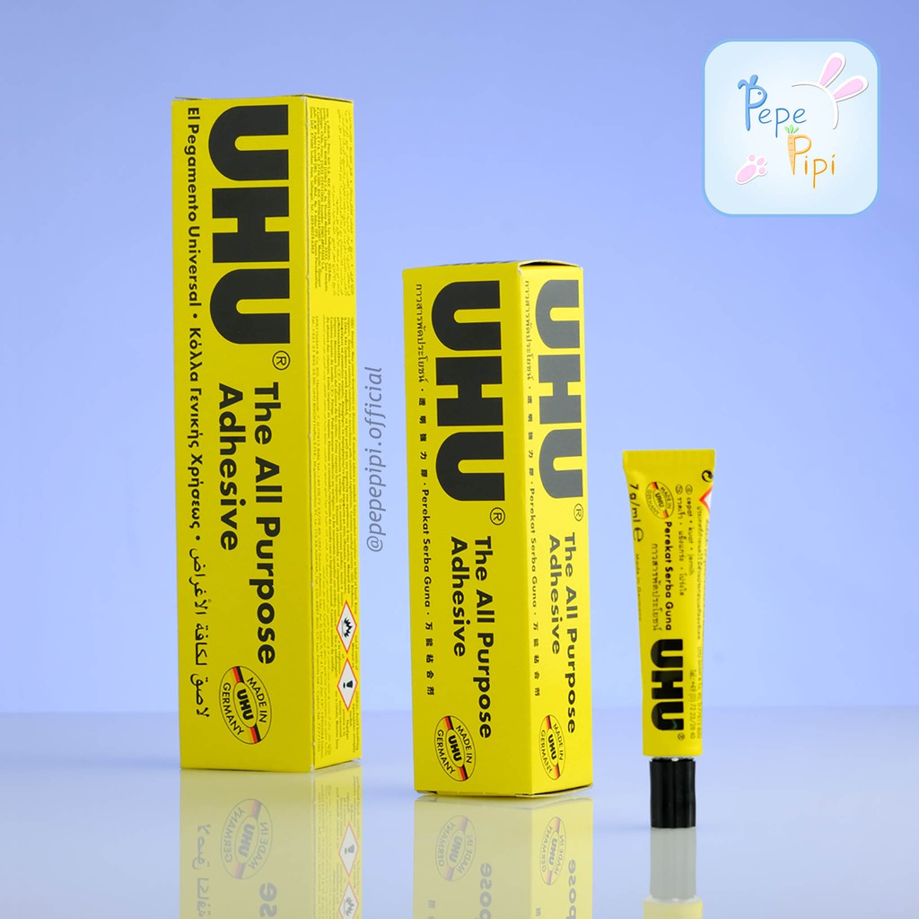 Lem All Purpose UHU Perekat Serbaguna Ukuran 7, 35, dan 60 ml Glue