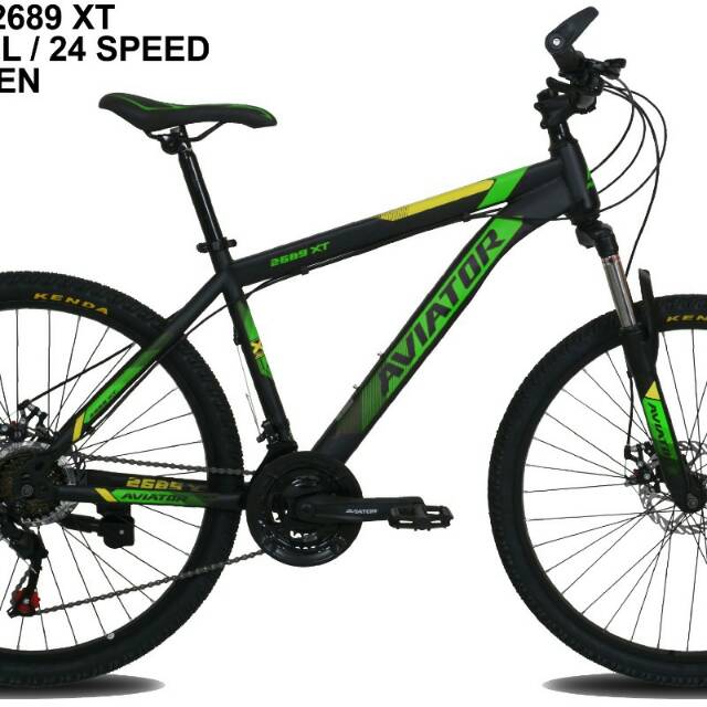 Promo Free Ongkir Pulau Jawa Bali Sepeda MTB AVIATOR 26 INCH
