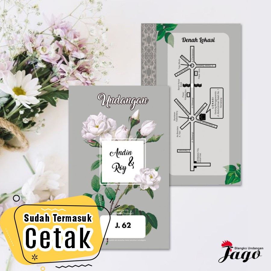 UNDANGAN PERNIKAHAN BLANGKO JAGO 62