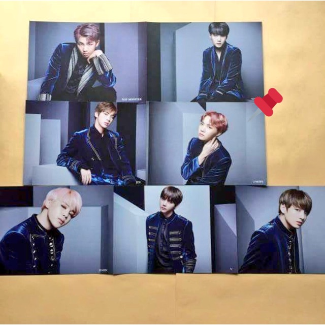 BTS Limited Shibuya Japan BST Flyer Photoset