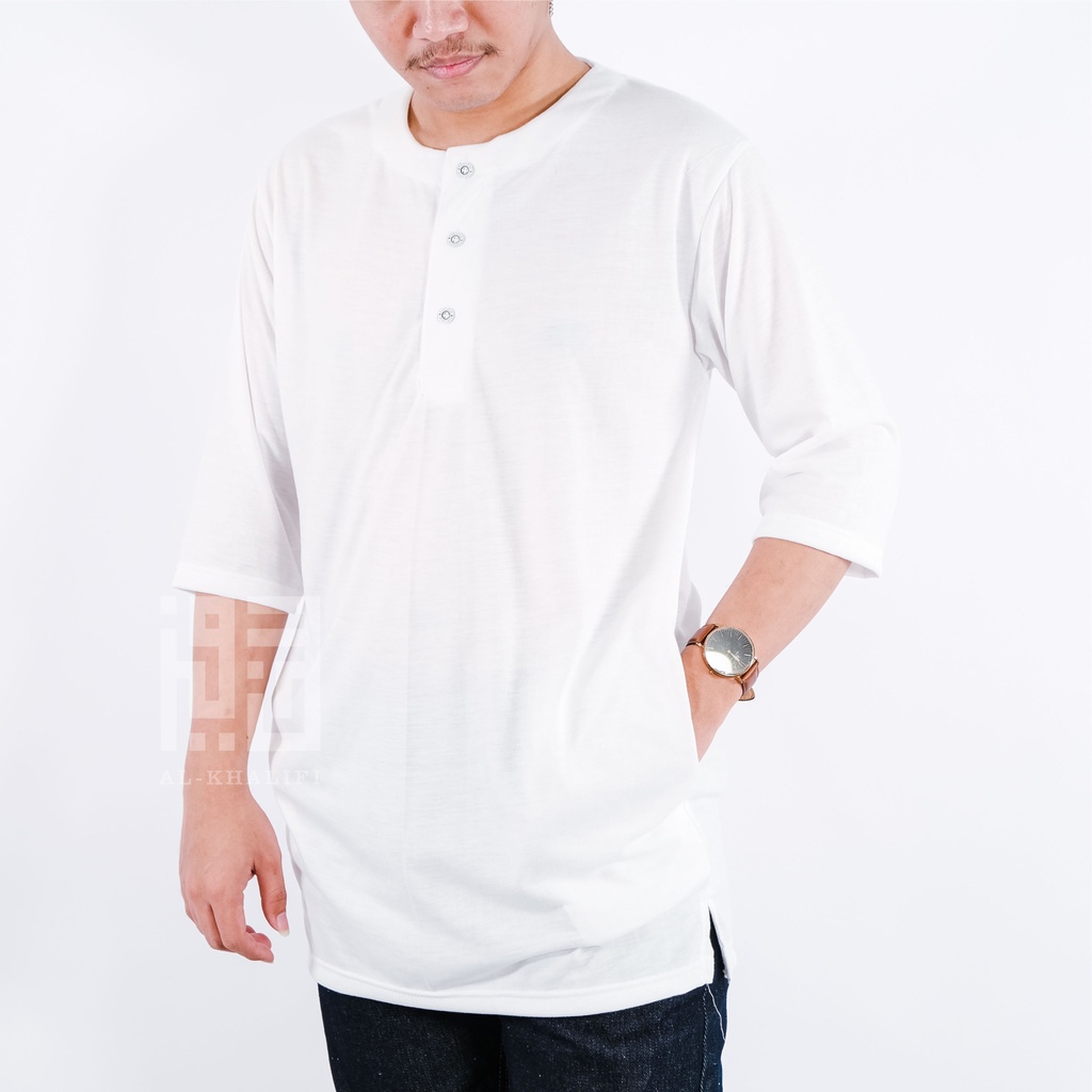 Kaos Koko Kurta Lengan 3/4 Terlaris