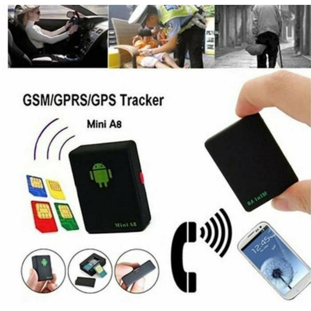 GPS GF-07 sistem pelacak GPS mini Tracker