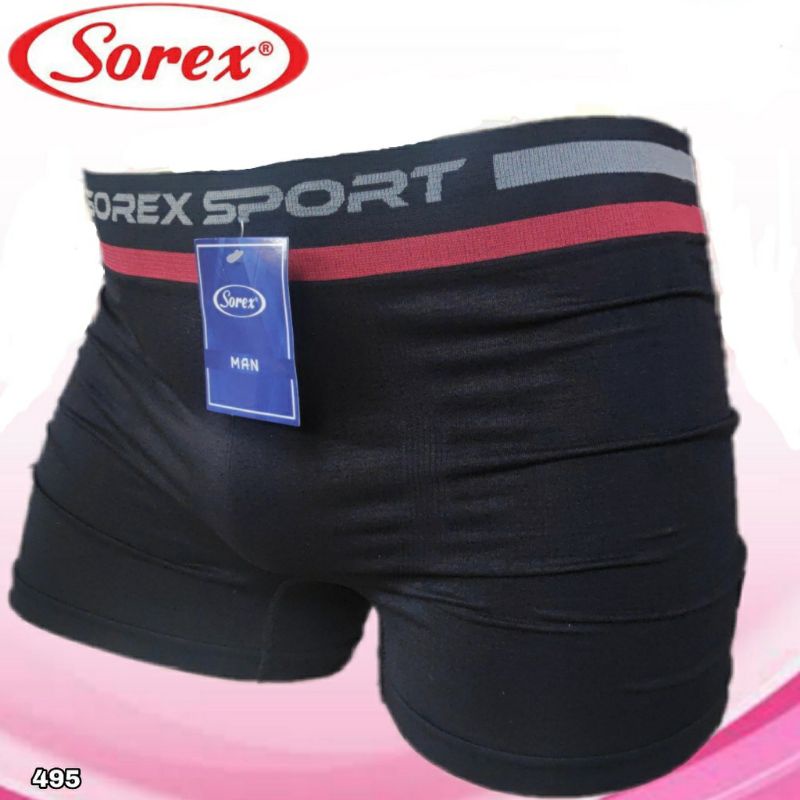 CELANA DALAM BOXER PRIA SOREX M.3802/3804.HARGA PER 1.Biji