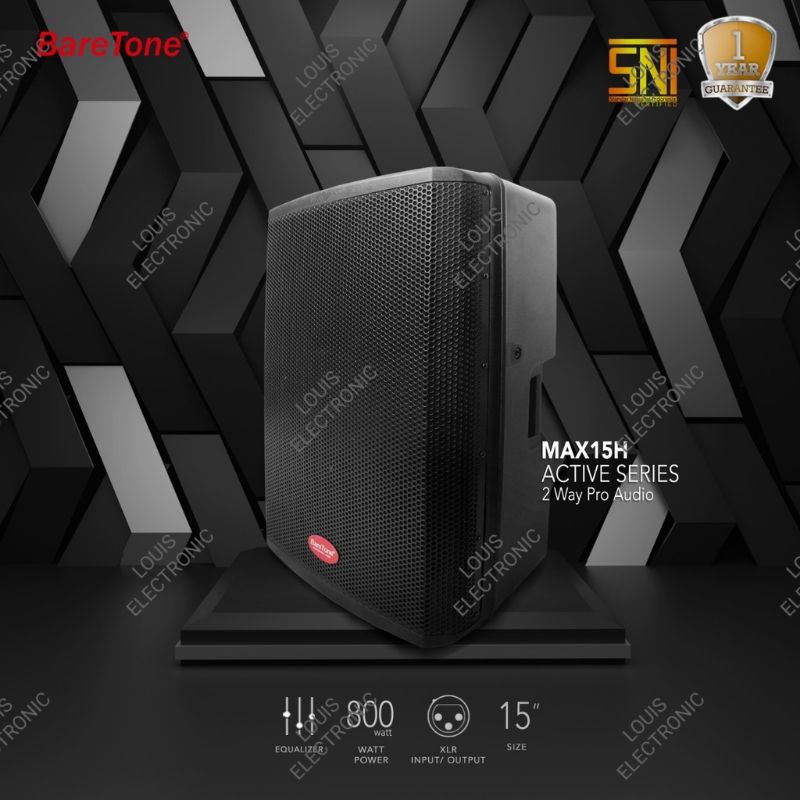 Speaker Aktif Baretone MAX 15H MAX15H 15 inch 800Watt