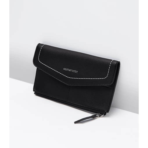 DOMPET SOPHIE MARTIN VICUSKA W2104B5 PR2005 HITAM KULIT DOMPET SOPHIE MARTIN VICUSKA W2104B5 PR2005 HITAM KULIT