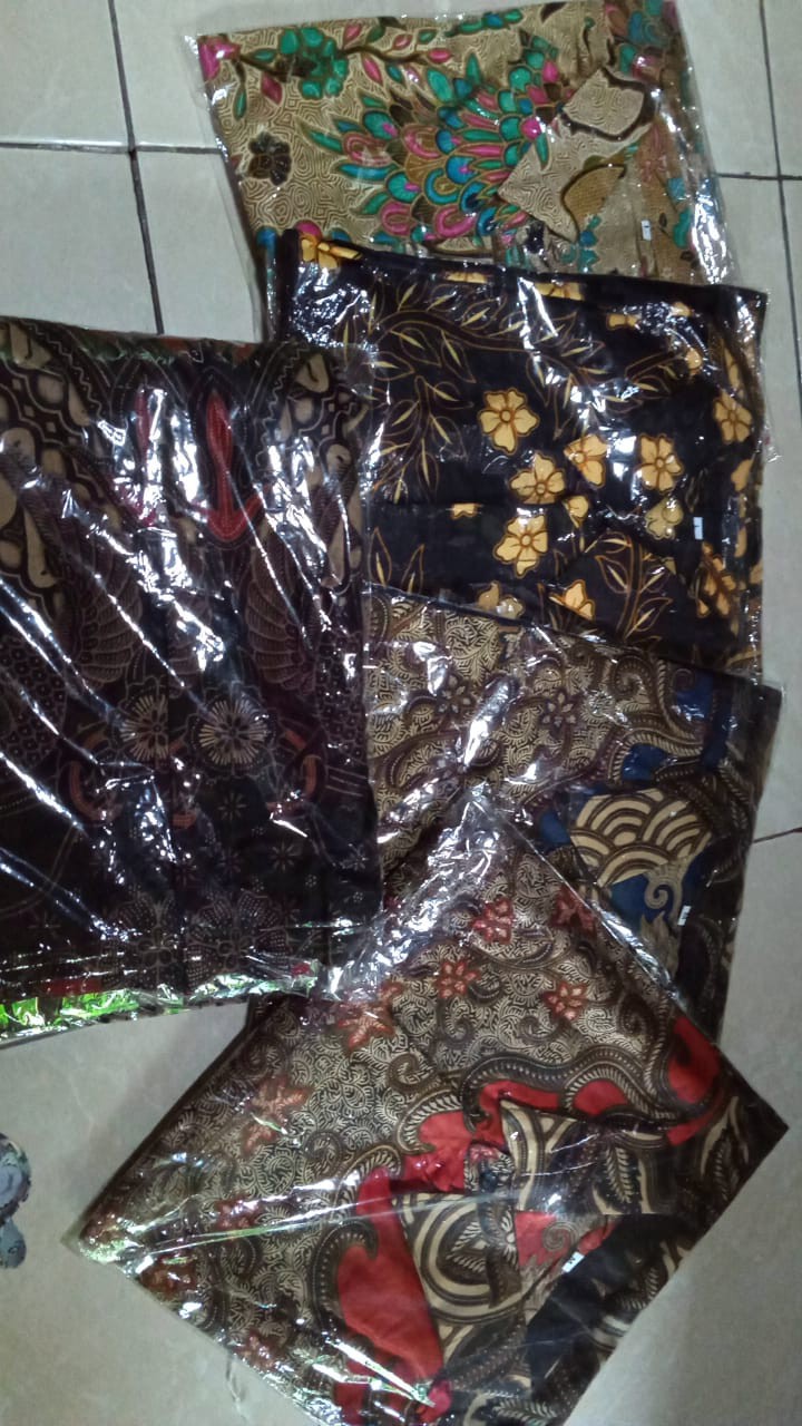Hem Batik Lengan Pendek Bswart Batik Hrb026 Kenongo Hem Pendek Padi Pekalongan M L Xl Batik