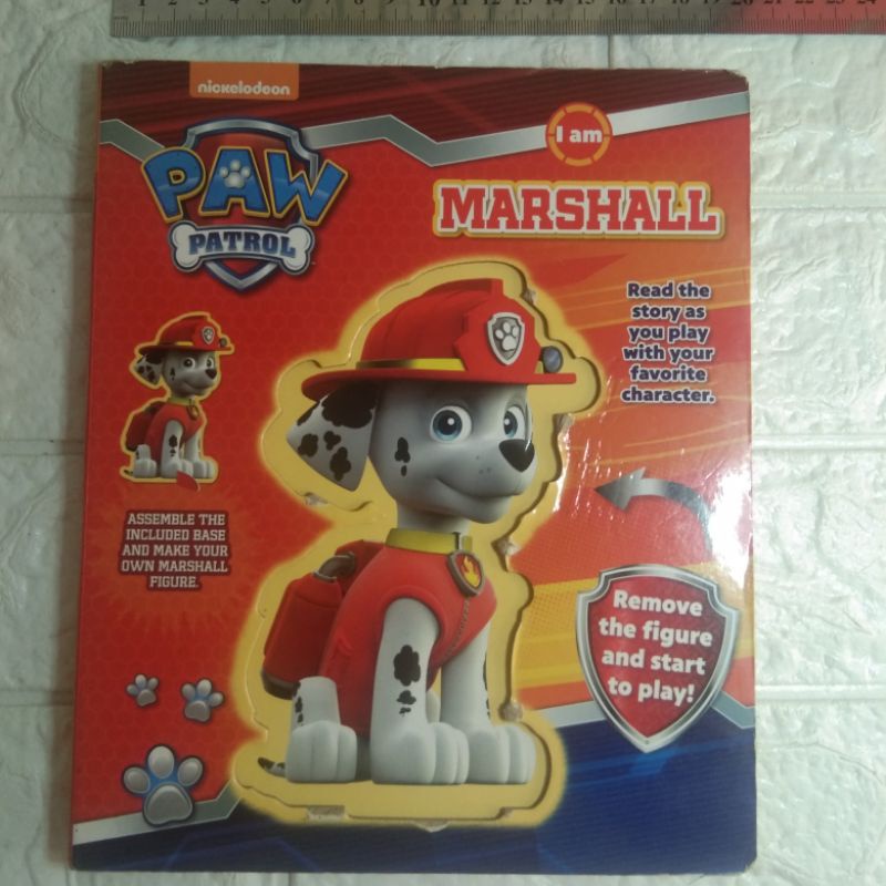 Buku anak preloved second bekas Nickelodeon Paw Patrol I AM MARSHALL