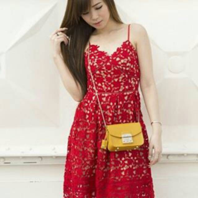 New premium self portrait lace dress