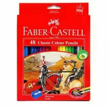

Pensil Warna Faber Castell Classic Colours Pencil 48 pcs