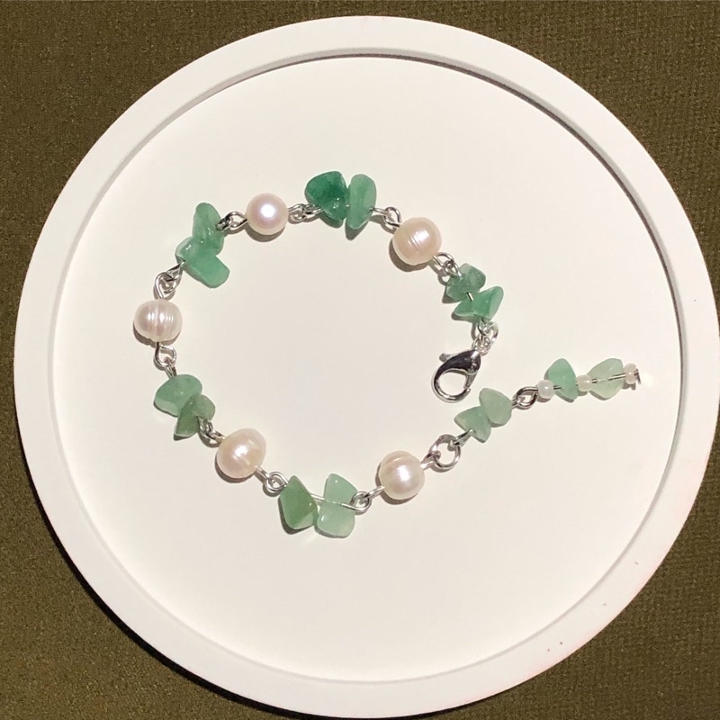 Mutiara kombinasi gemstones..