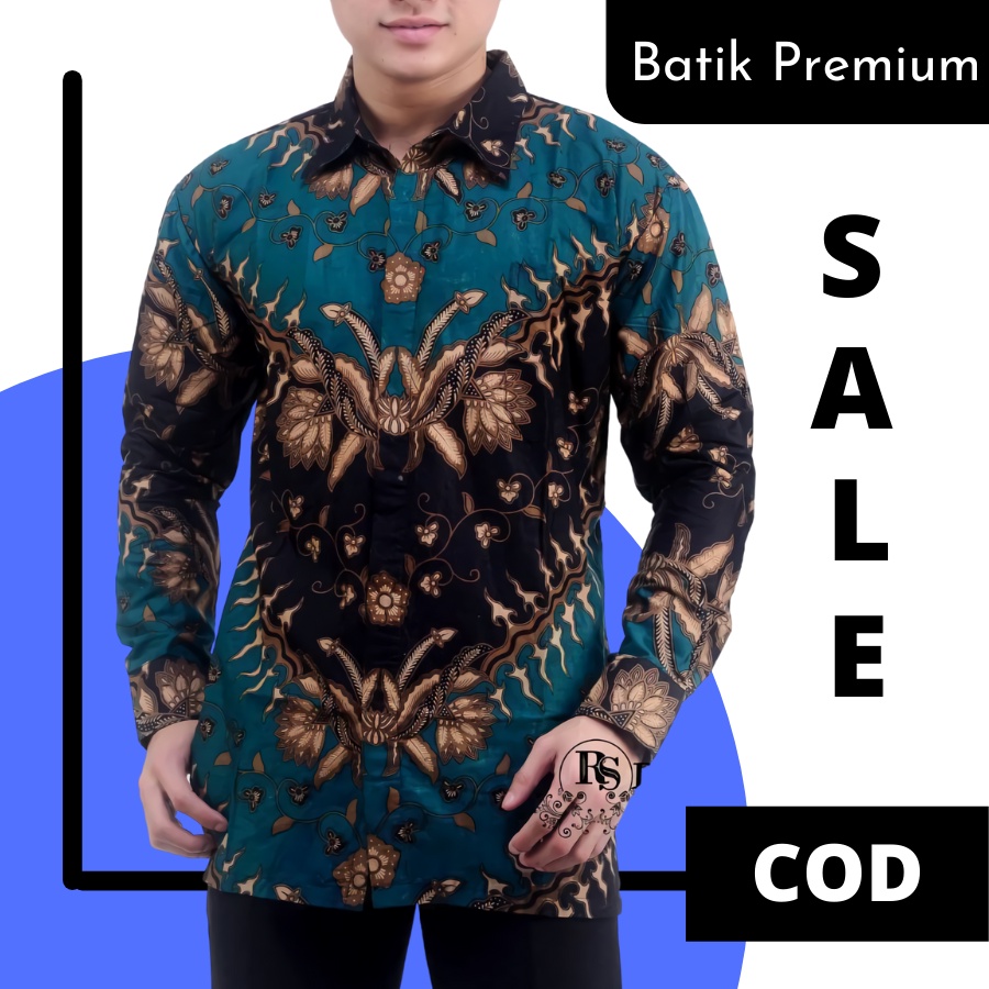 Kemeja Batik Pria Lengan Panjang Modern Anak Muda Premium Batik Pekalongan Pria Lengan Panjang Moder