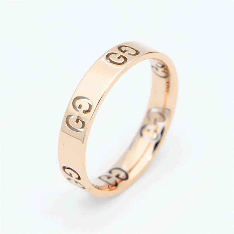 Cincin Titanium Mini Korea Wanita CK052 warna rose gold bisa untuk cincin kawin nikah fashion