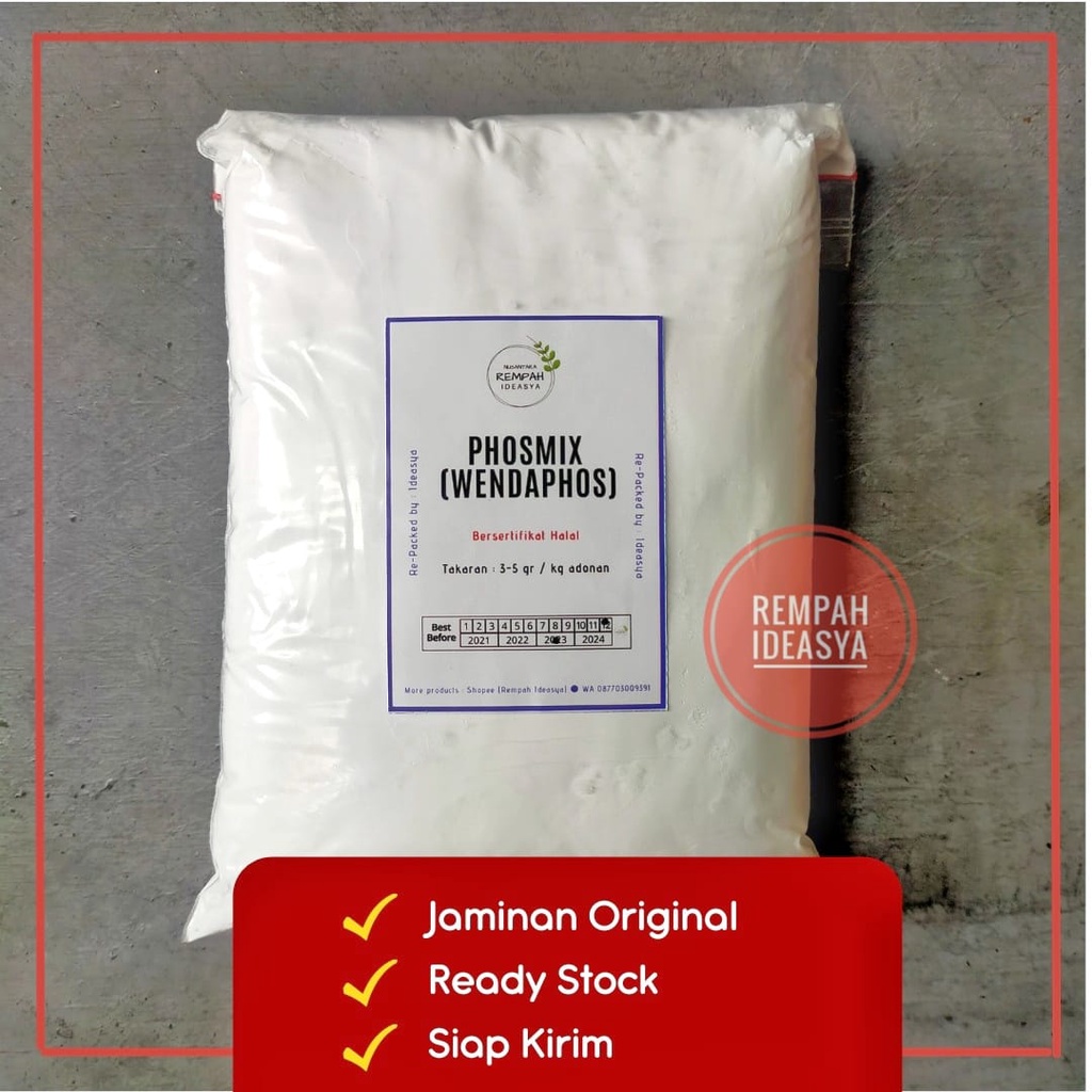 

1kg WendaPhos / Phosmix / Mixphos / Pengenyal Bakso / Sosis / Nugget / Siomay