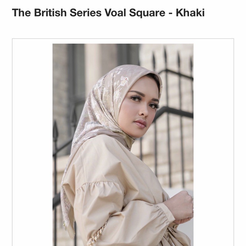 buttonscarves the british - khaki