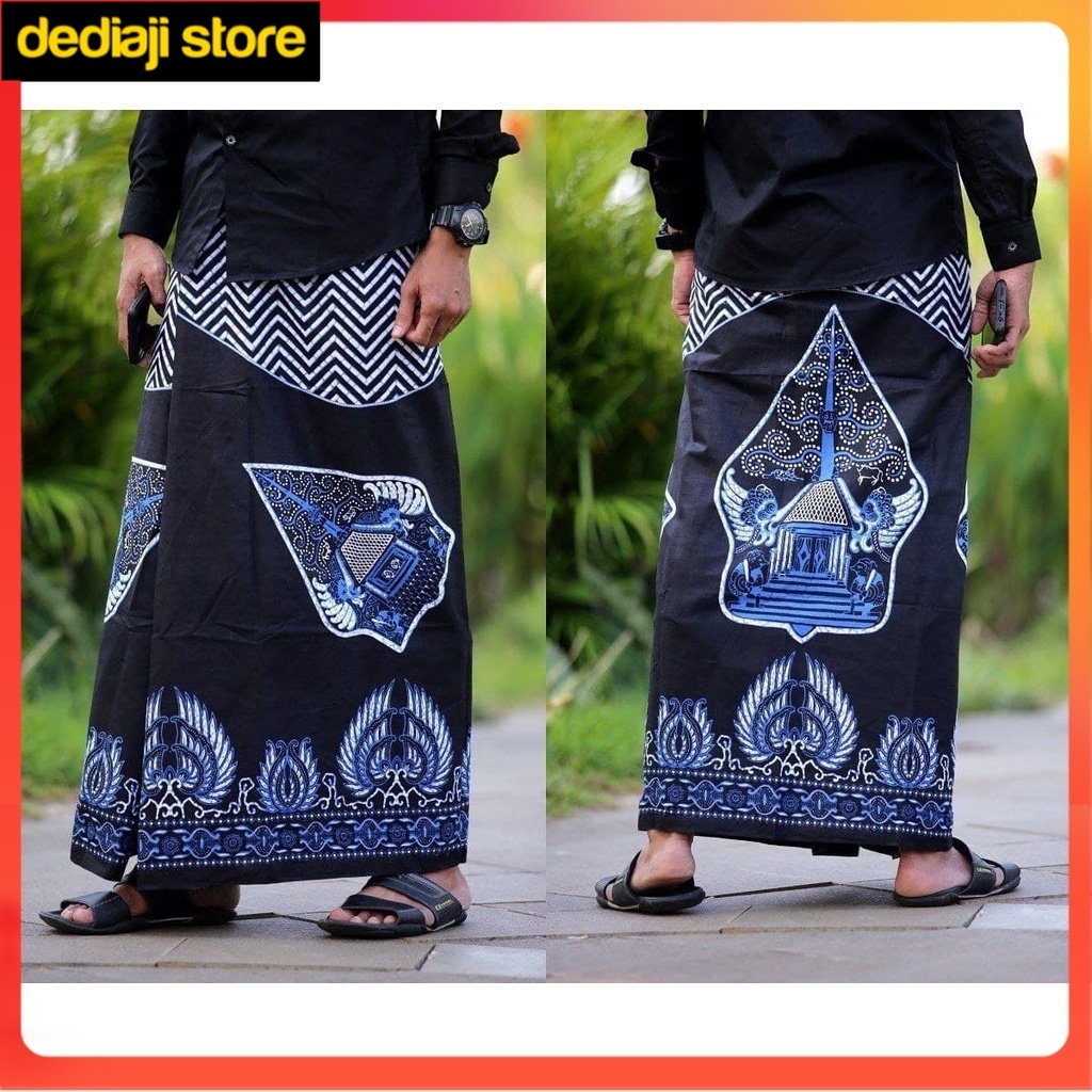 Sarung Batik Wayang Sarung Batik Pria Sarung Batik Pekalongan Sarung Motif Batik Sarung Hitam MB