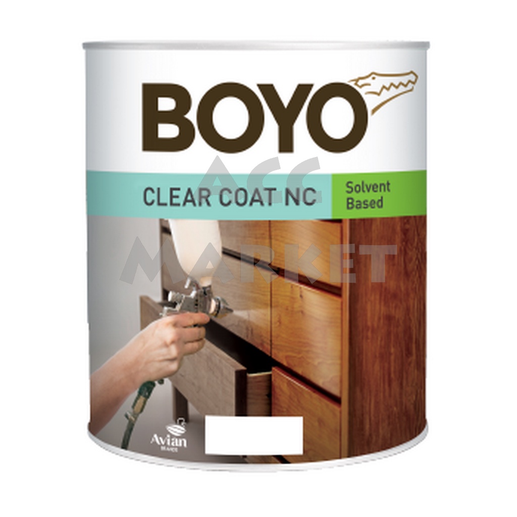 Cat Pernis Kayu Boyo Vernis Clear Coat Pintu Mebel