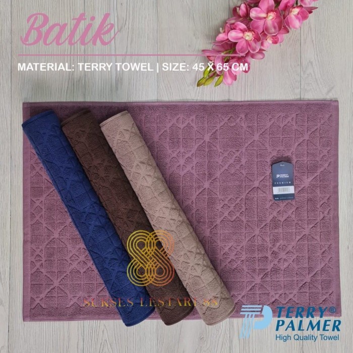 KESET KAKI HANDUK TERRY PALMER PREMIUM 45X65 TEBAL SERAP CUPID &amp; BATIK