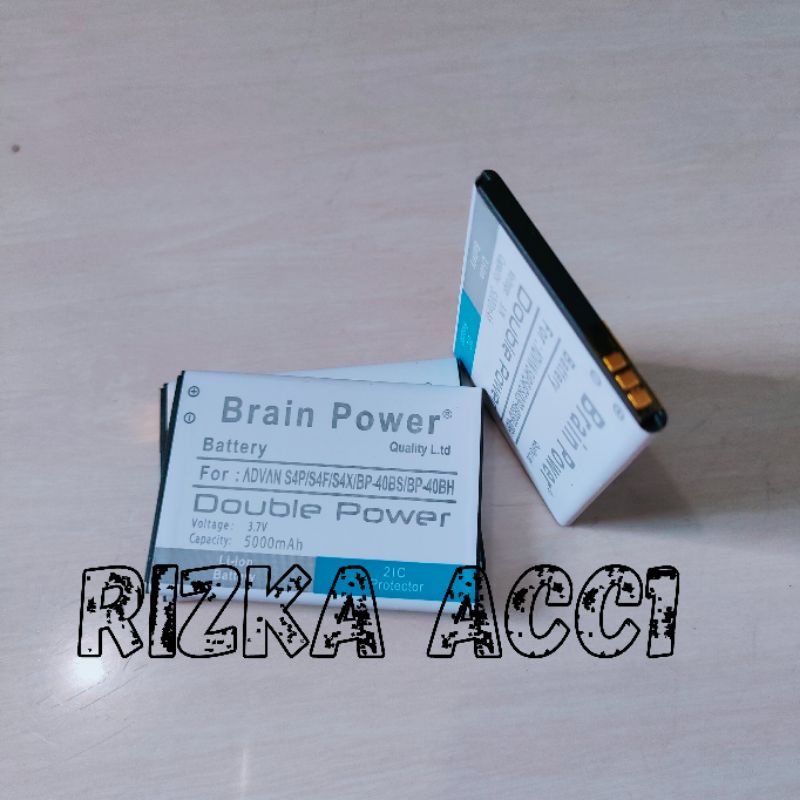 Baterai Batre Advan S4P / S4F / S4X / A4 / BP40BS / B40BH Brain Power Battery Batrai Hp