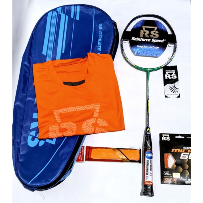 Raket Badminton RS METRIC POWER 11 N-III BONUS TAS KAOS SENAR GRIP