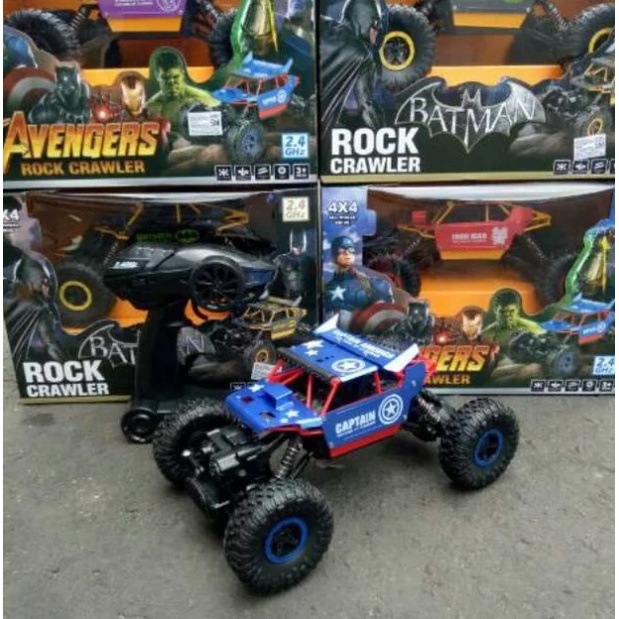 MAINAN RC MOBIL REMOT HEROCAR SKALA 1:18 (ROCK CRAWLER)