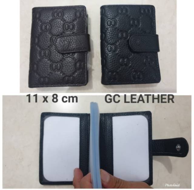 CARD HOLDER DOMPET KARTU KULIT LV GC Kualitas premium import.