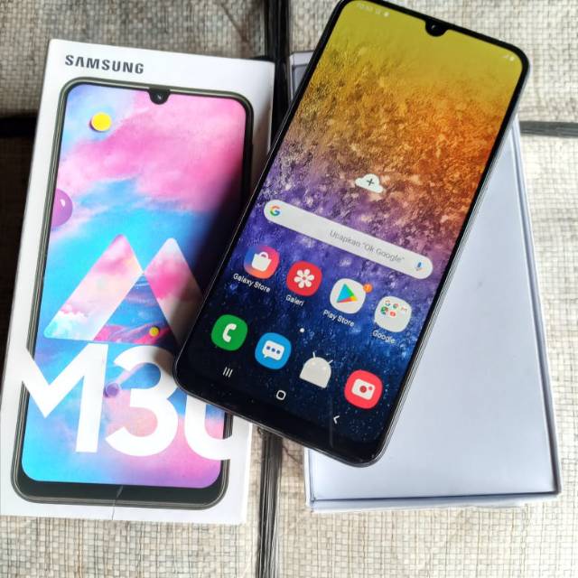 Samsung M30 2020 Second Fulseett Muluss Mesin Normal Semua Nya Shopee Indonesia