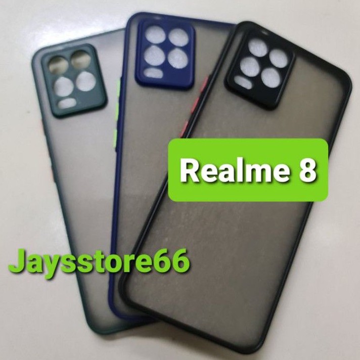 Silicon Case Dove My Choice Realme 8 Pelindung Kamera