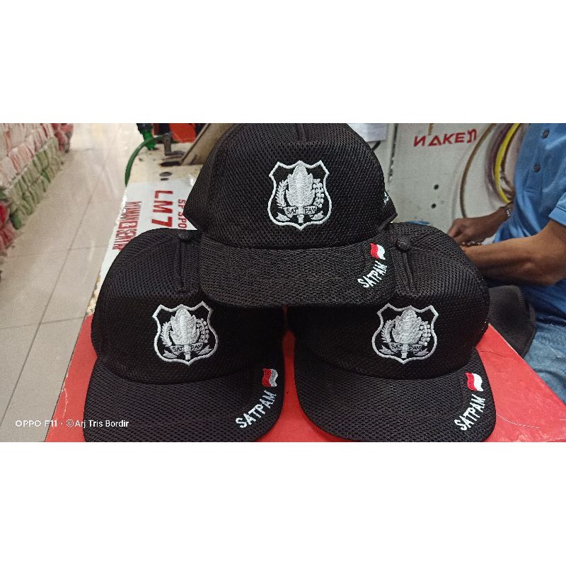 Topi satpam mantoel