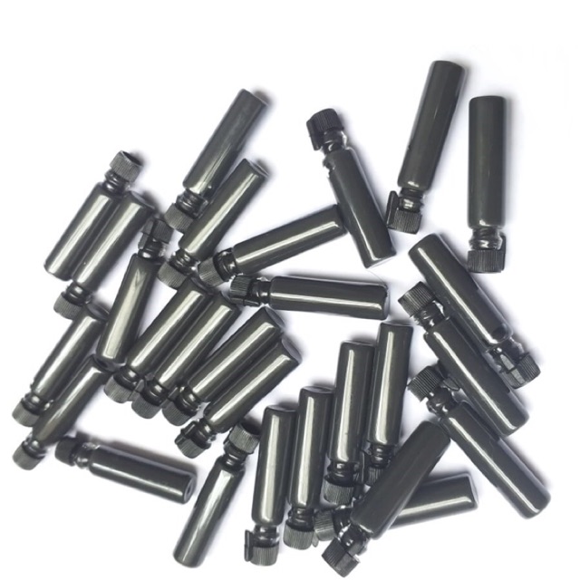 1pc Lem Bulu Mata Eyelash Hitam botol kaca mini - Lem eyelash Bulu mata Tanam