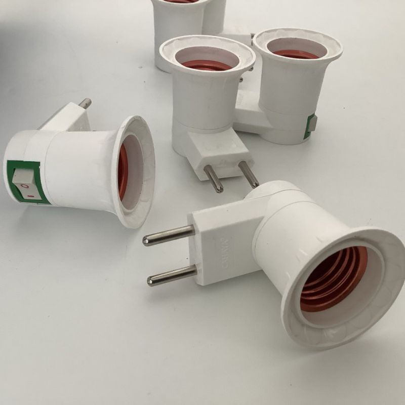 Fitting Colok Lampu Colokan Fitting Lampu E27 Fitting