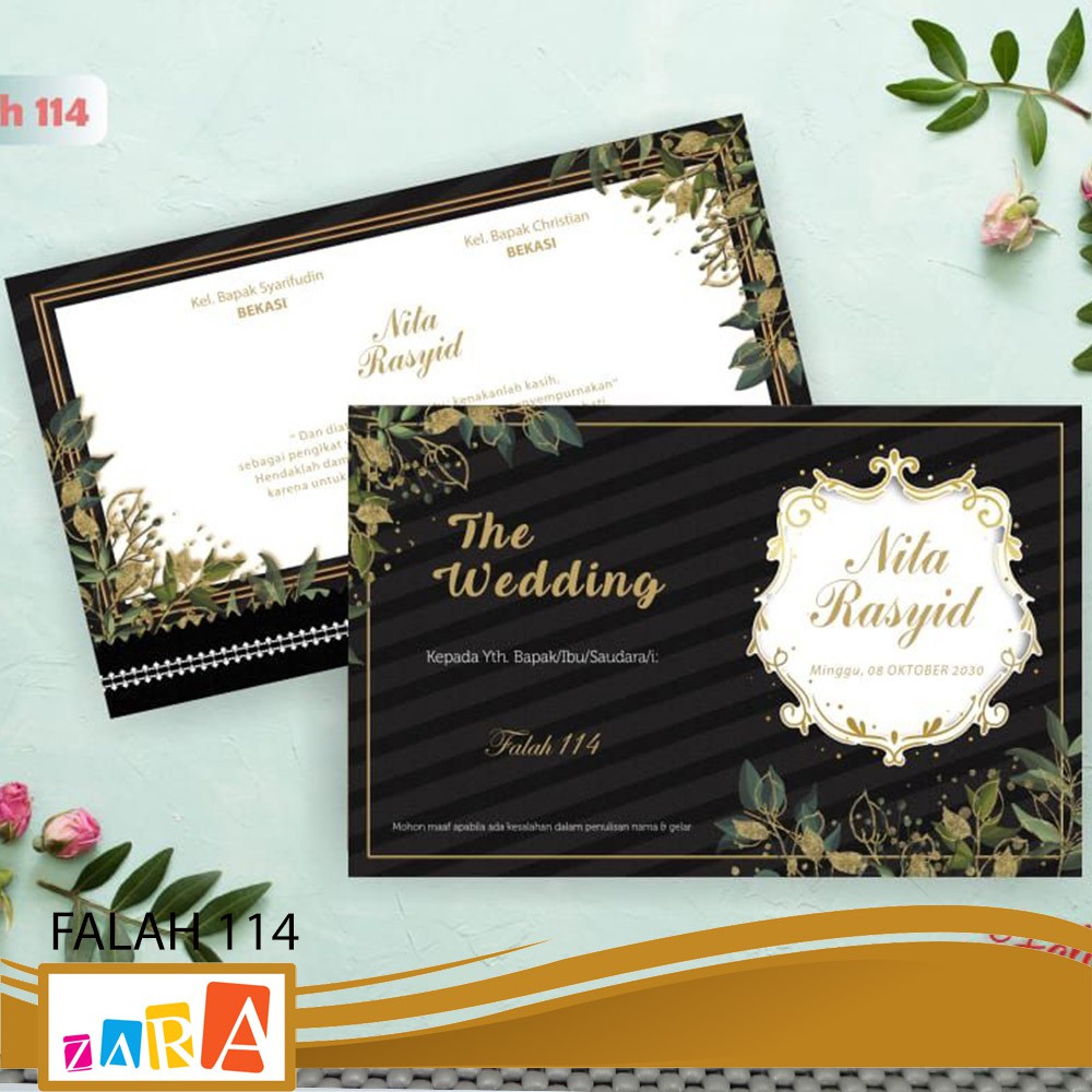 Blangko Undangan Falah 114 Harga Grosir