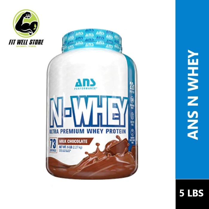 ANS N Whey 5 lbs 73 Serving Whey Protein Hydrolized N-WHEY EVL WHEY PROTEIN