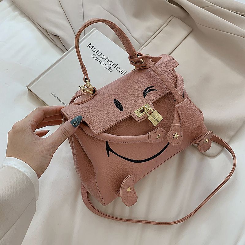 MV_Marvelouz MV805529 Tas HANDBAG Motif Smile Cantik Fashion Wanita Terbaru Ada Talpan 1kg bisa 2 supplier tas import EL 5529