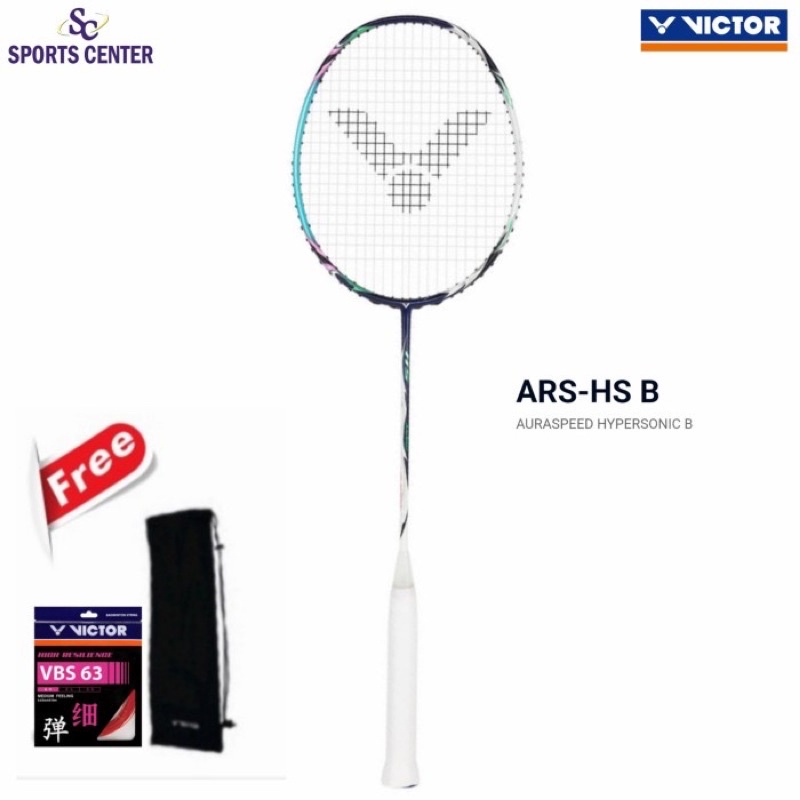 Jual New Raket Badminton Victor Auraspeed / ARS Hypersonic / ARS HS ...